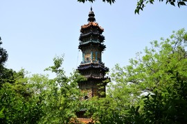 image of Duobao Colored Glazed Pagoda