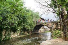 image of Shuhe Ancient Town - Qinglong Bridge