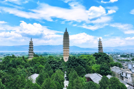 image of Chongsheng Temple Three Pagodas Cultural Tourism Area